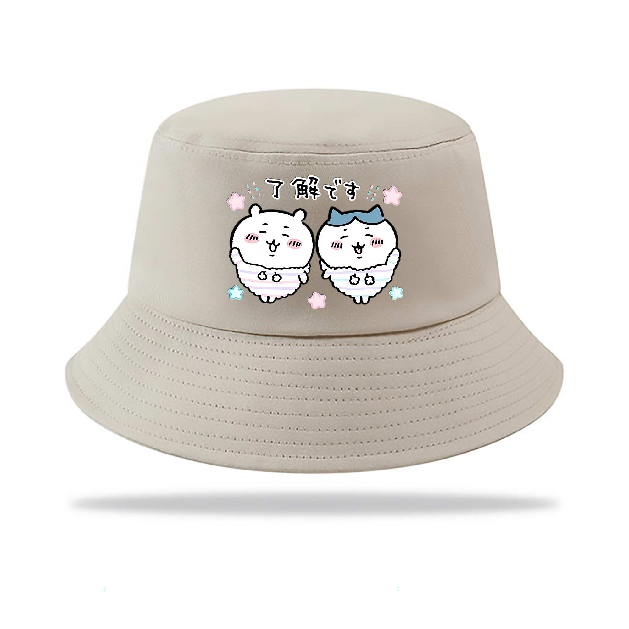 （画像用） ちいかわ ハチワレ Chii-kawa hachiware アウトドア日除けバケットハット